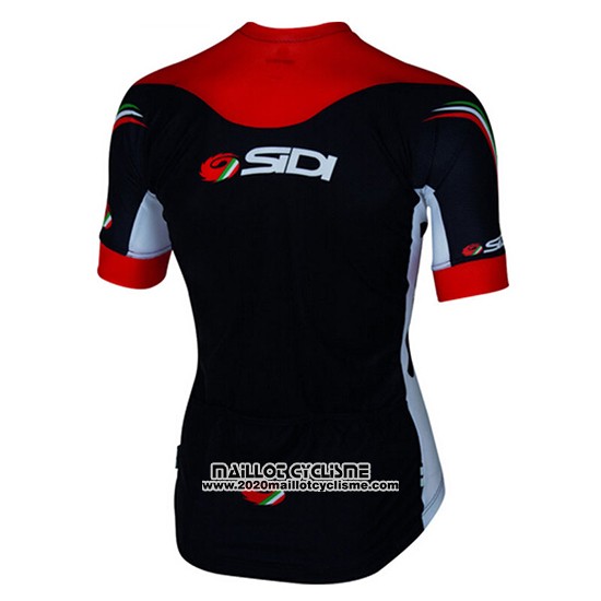 2017 Maillot Ciclismo Castelli SIDI Noir Manches Courtes et Cuissard